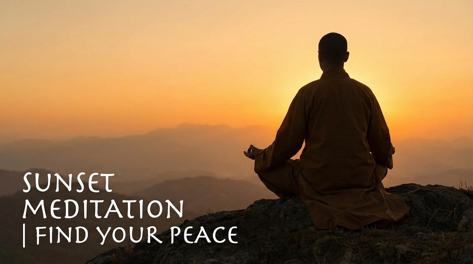 糖心Vlog生活视频分享 - 日落冥想与内心宁静视频